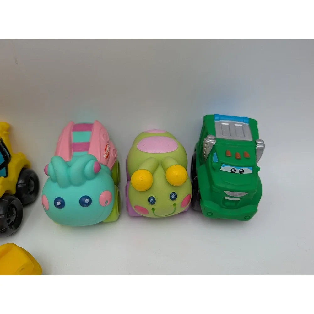 Playskool Tonka Wheel Pals Chuck Friends Toy Vehicle Lot of 8